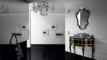 玫瑰島浴室柜系列產品展示 浴室柜效果圖欣賞